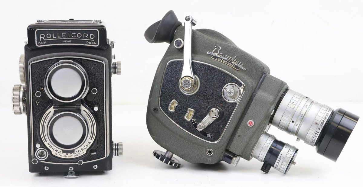 Beaulieu 8MM & Rolleicord Cameras