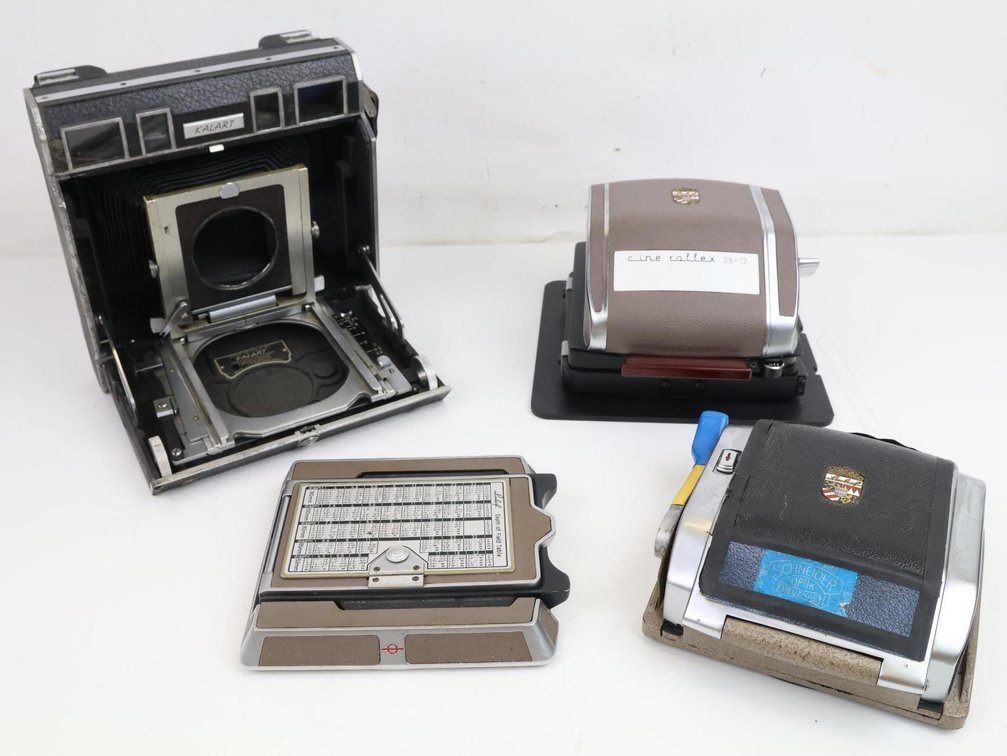 Kalart Press Camera & Linhof Press Camera Accessories