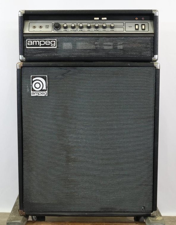 Ampeg Head and Amplifier