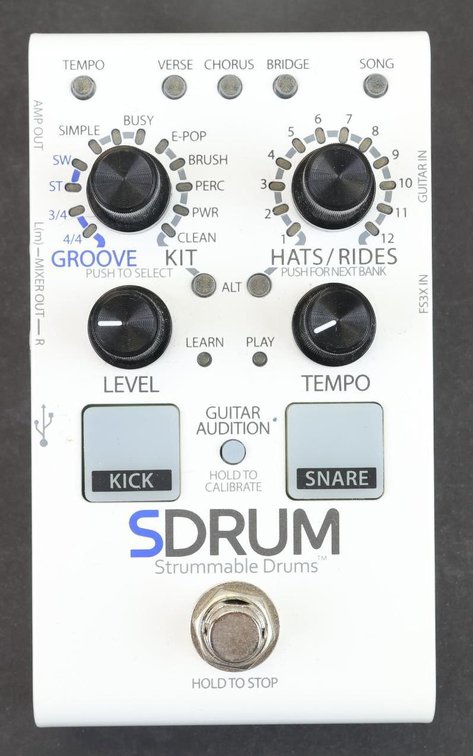Digitech SDrum Effects Pedal