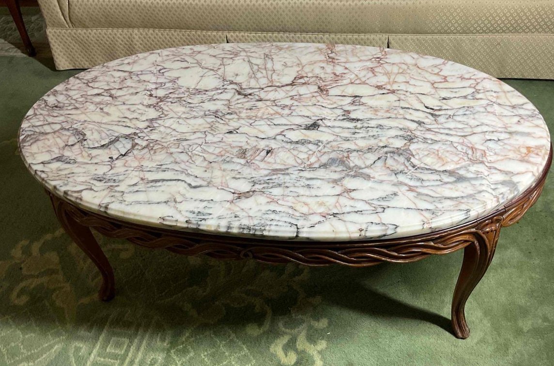 Marble Top Coffee Table