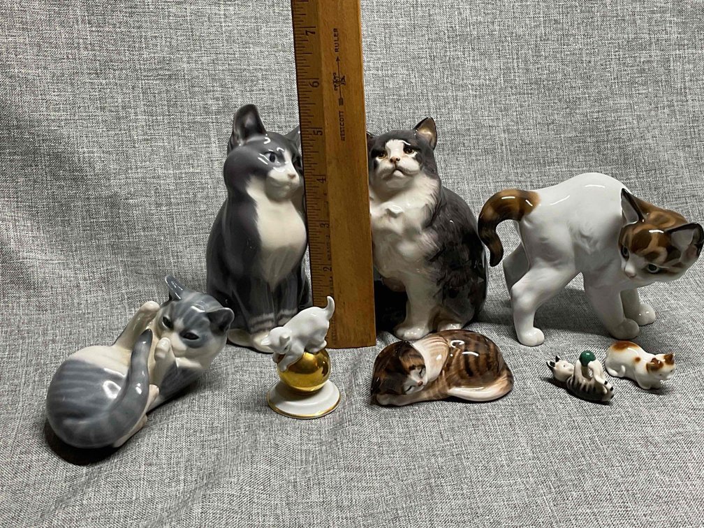 Porcelain Cats