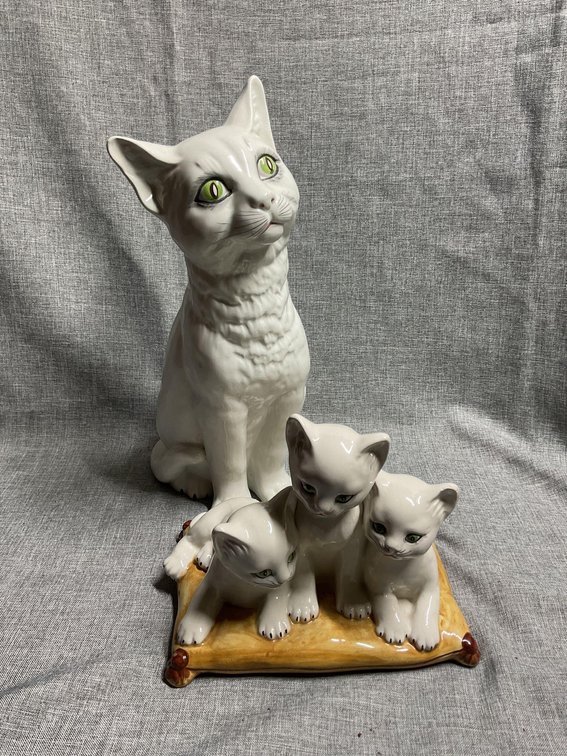 Italian Porcelain Cats
