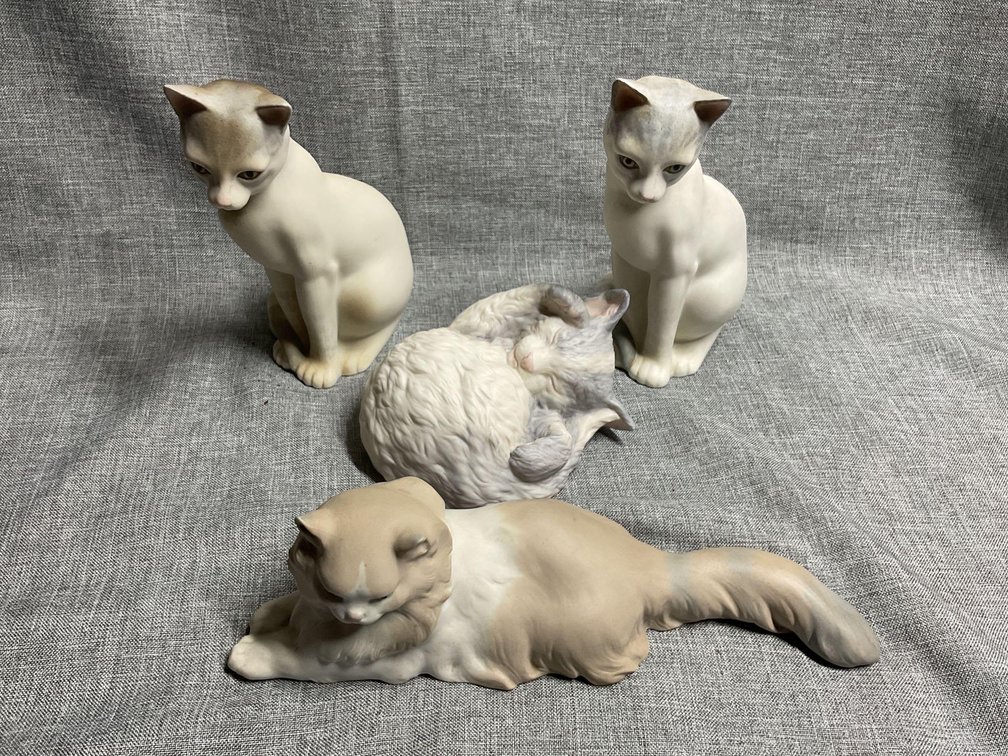 Cybis Porcelain Cats
