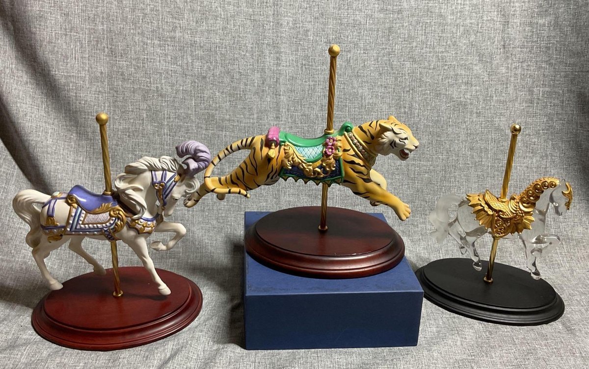 Franklin Mint Carousel Animals
