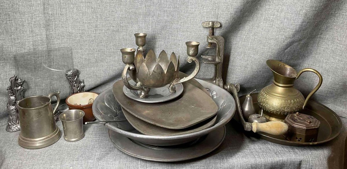 Pewter and Brass