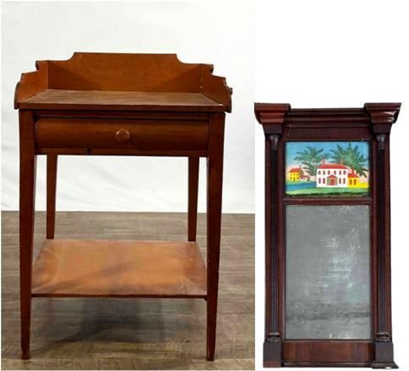 Washstand & Mirror