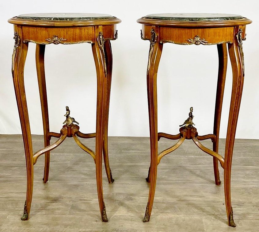 Pair of Louis XV Pedestal Stands
