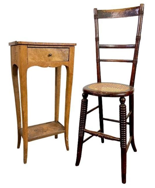 Child's Chair & Small Accent Table