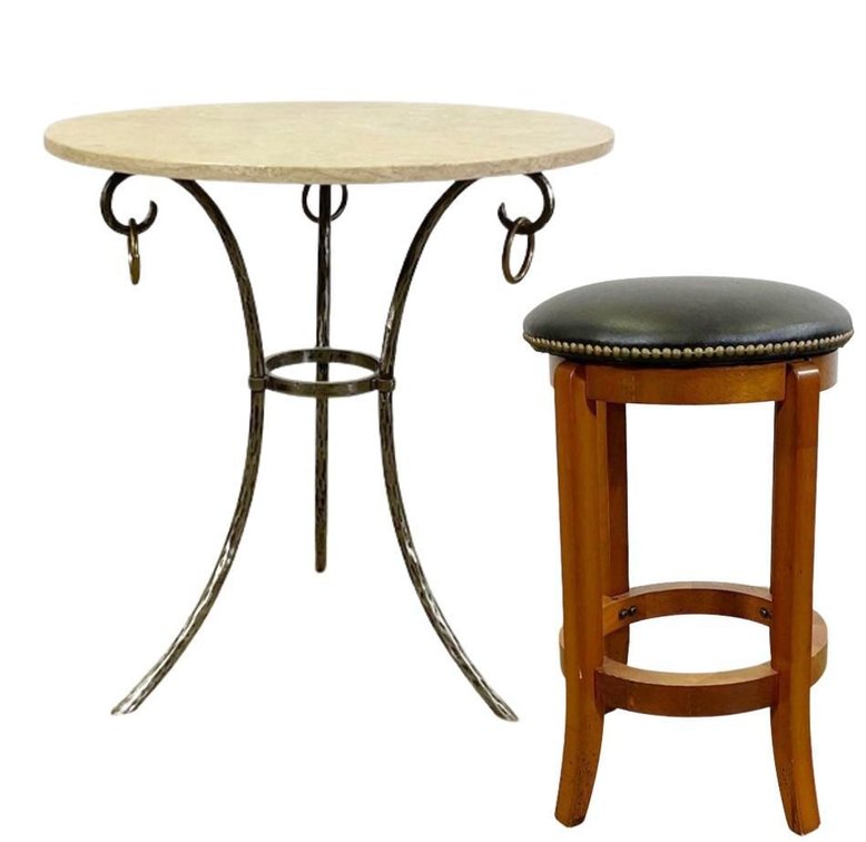 Bistro Table & Complementing Stool