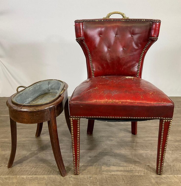 Accent Chair and Planter