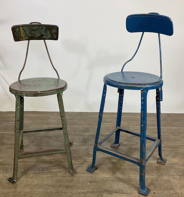 Industrial Stools (2)