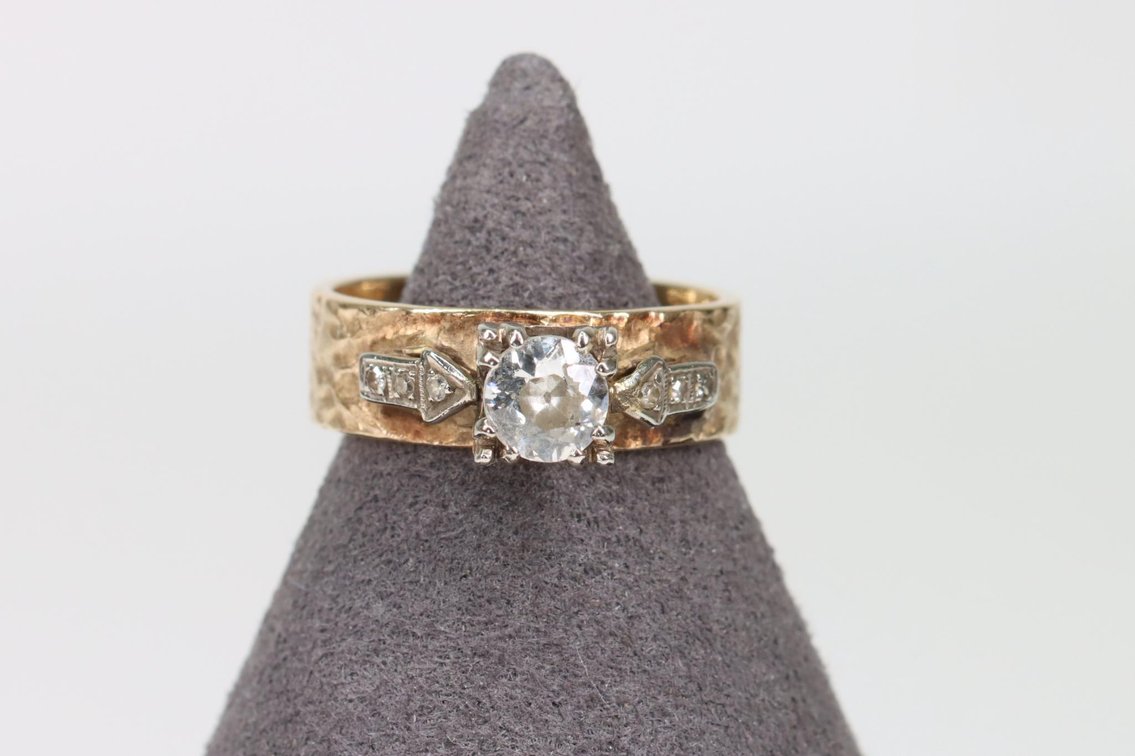 14k Diamond Ring