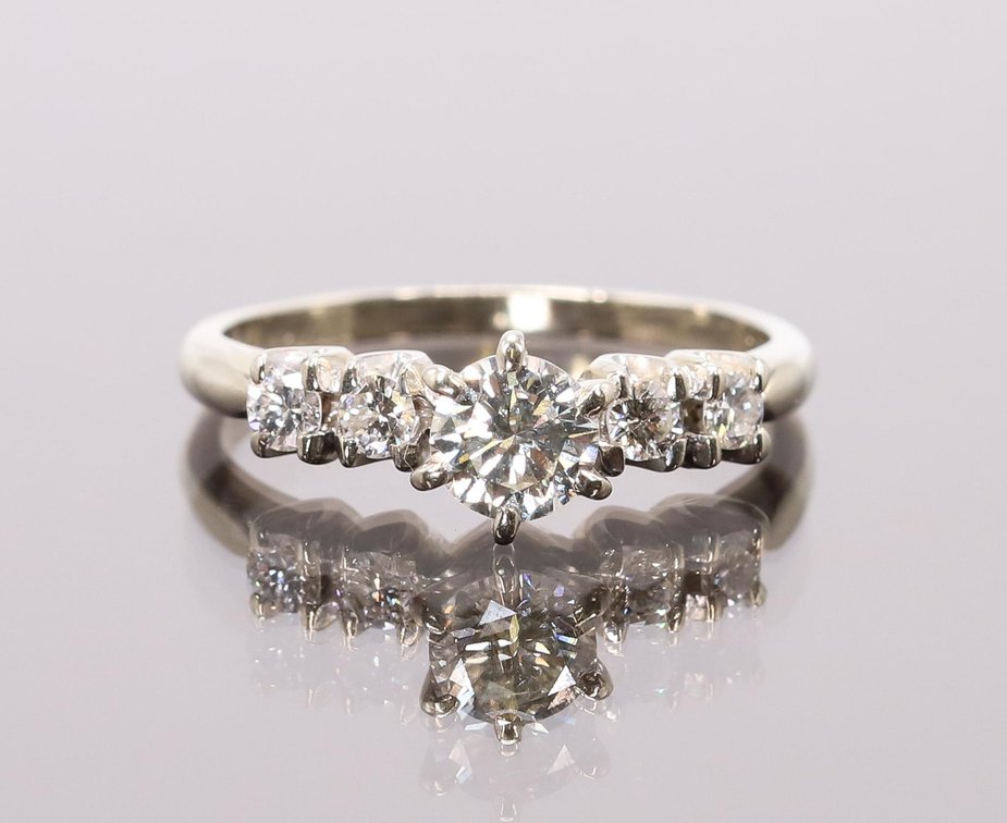 14k WG Anniversary Ring