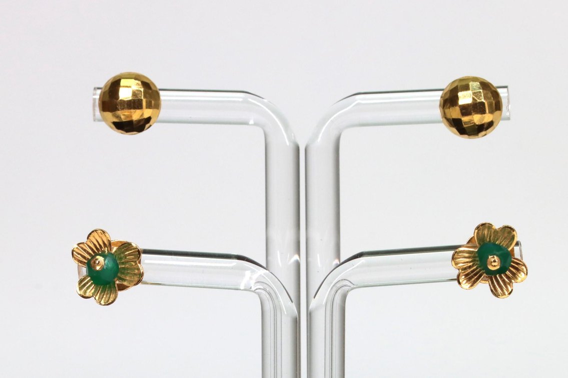 20k YG Earrings