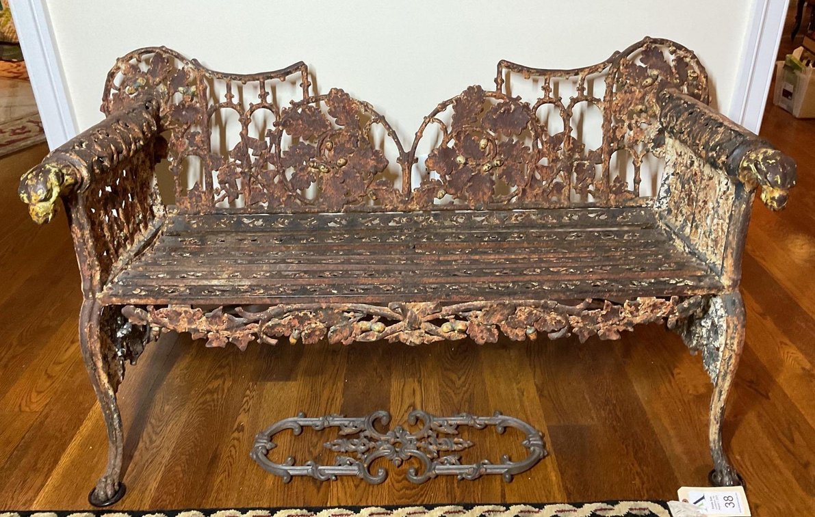 Cast Iron Bench