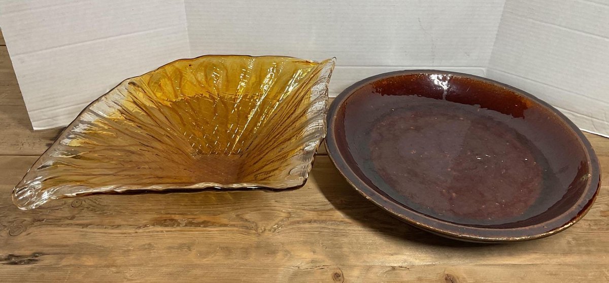 Art Glass and Bowl