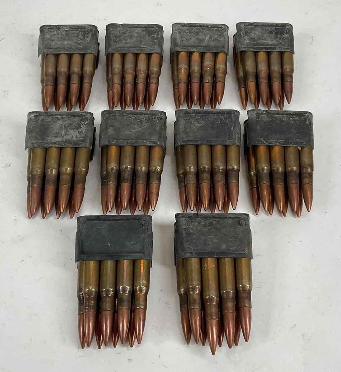 30-06 Ammo On Enblocs