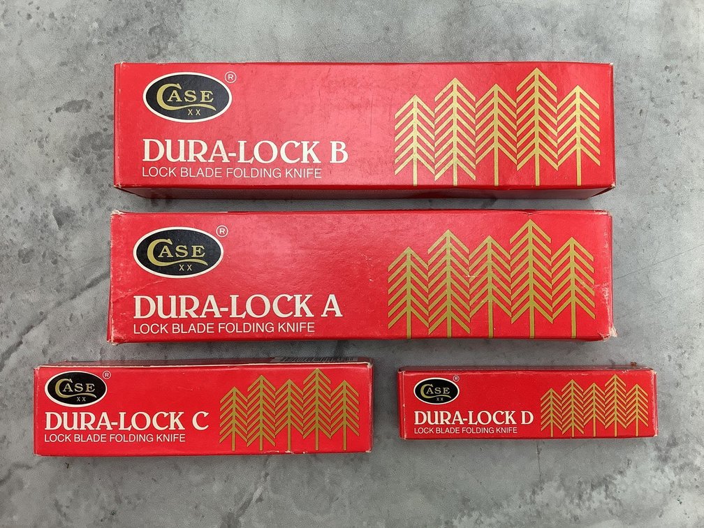 Case Collectible Dura-Lock Folding Knives (4)