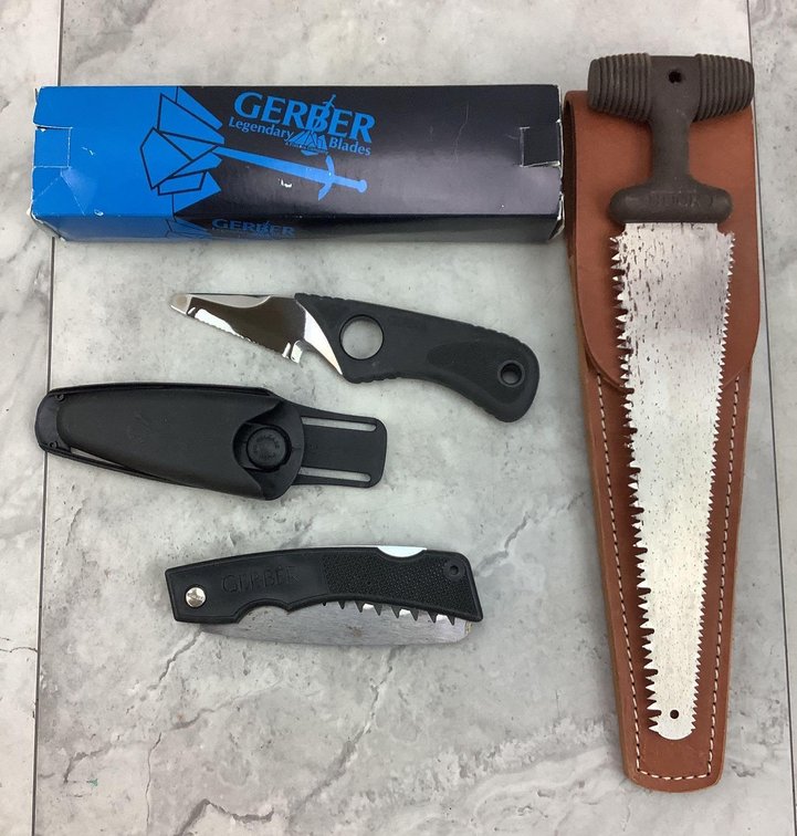 Gerber And Buck Cutlery/Saws