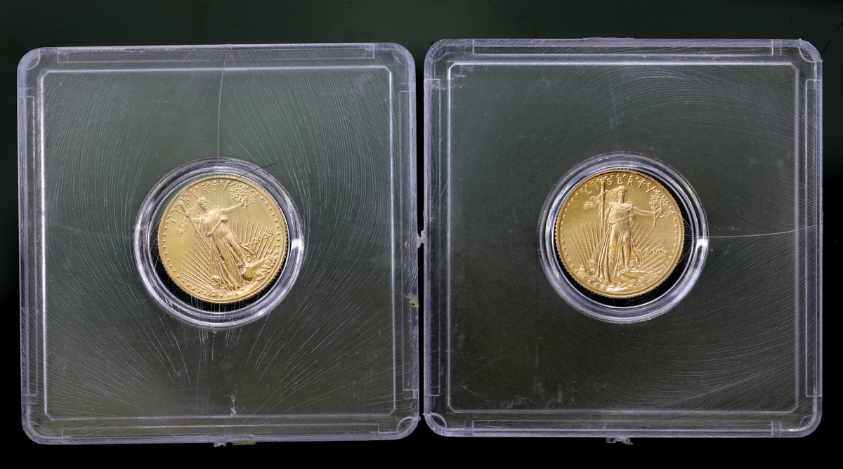 $5 Gold Bullion Coins, 1/10oz