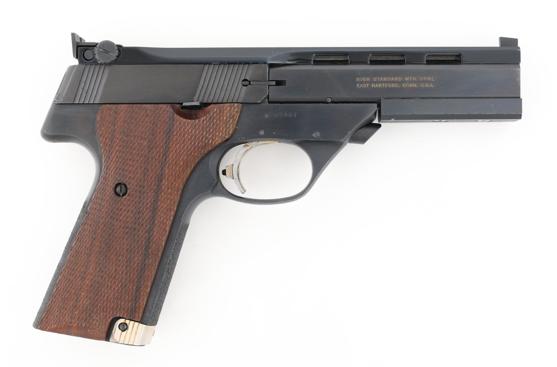 High Standard The Victor Semi Automatic Pistol