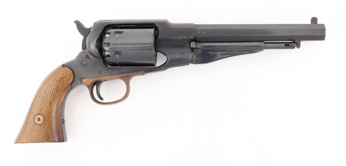 Contemporary GL Galef & Son/Italian 1858 Remington Percussion Revolver