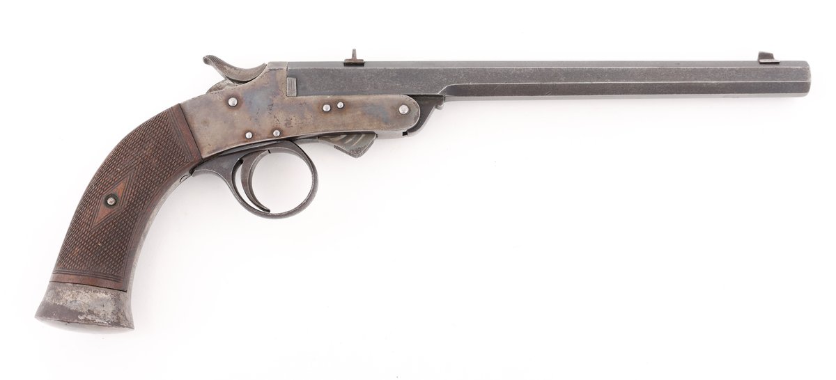 Belgian Leopold Ancian-Marx Tip Up Pistol