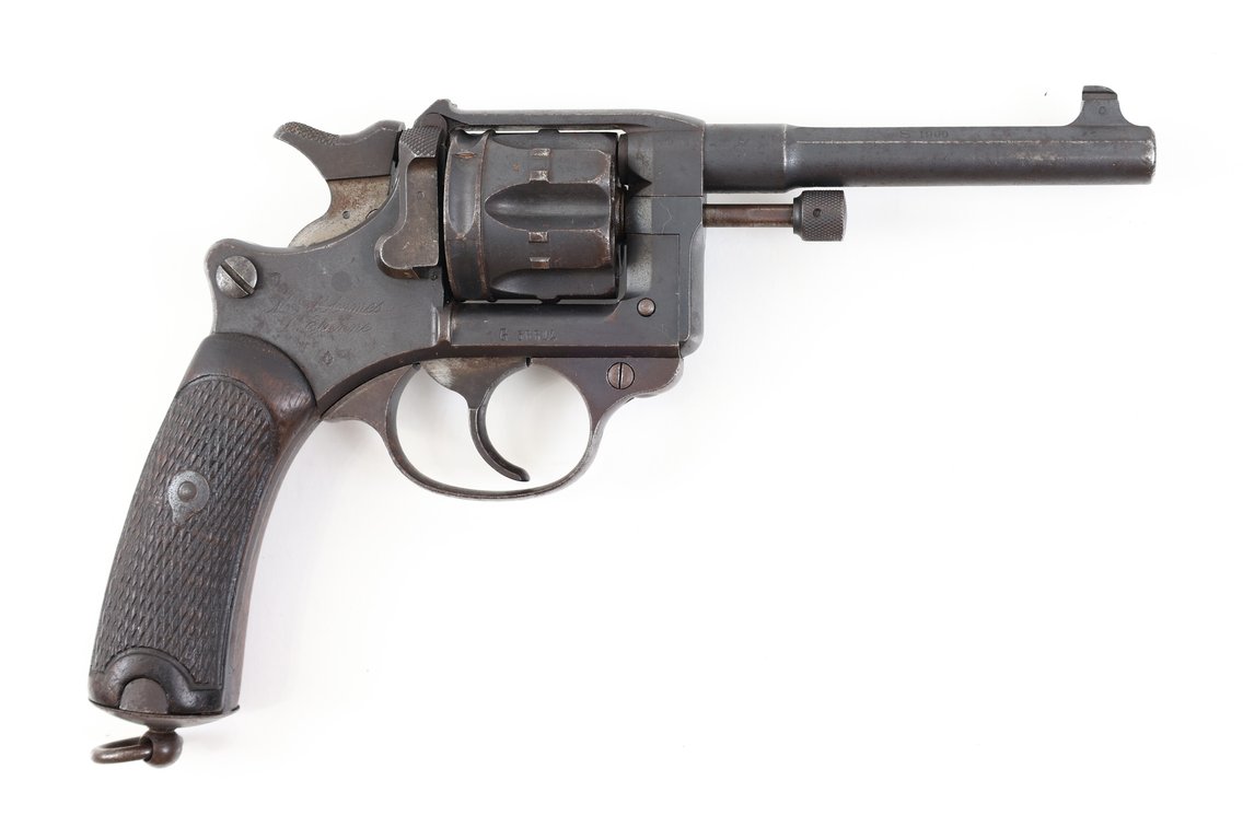 Antique French Manuf d'armes St. Etienne M1892 Double Action Revolver