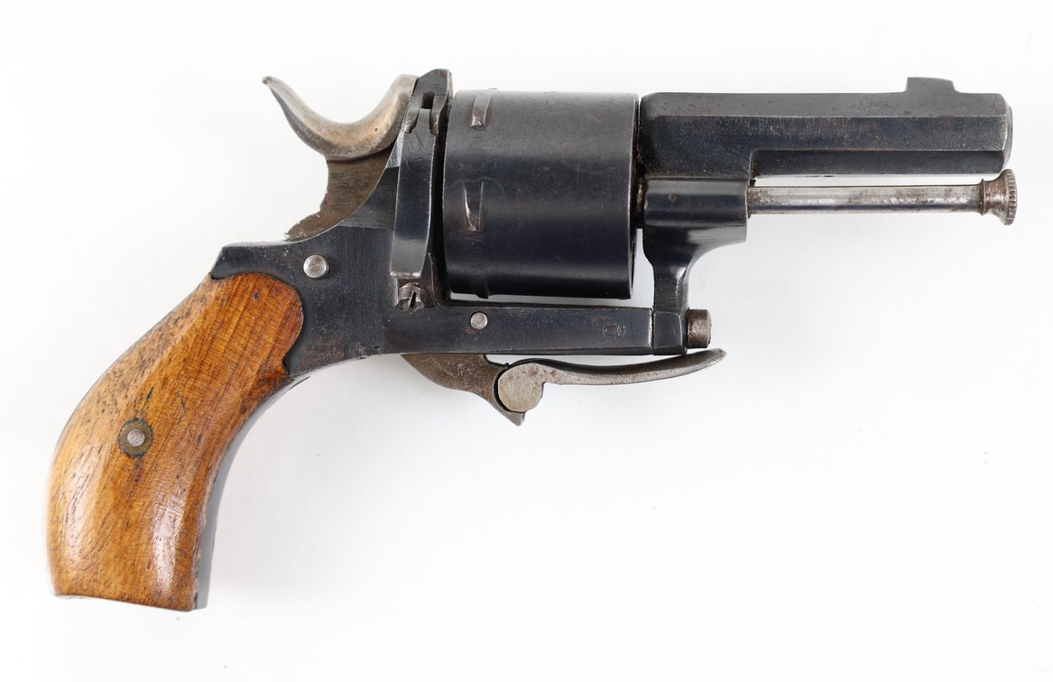 Antique European Double Action Revolver