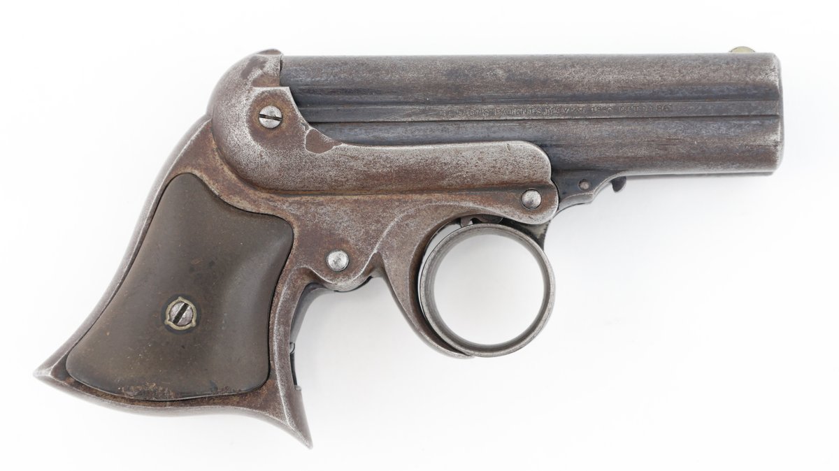 Antique Remington Elliot's Ring Trigger Derringer Pistol