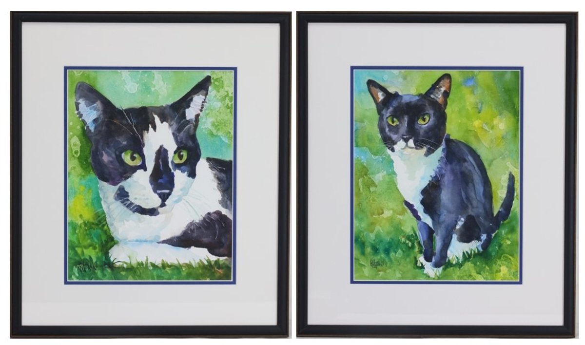 Pair of Watercolors