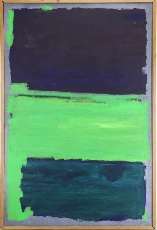Modernist Oil on Canvas