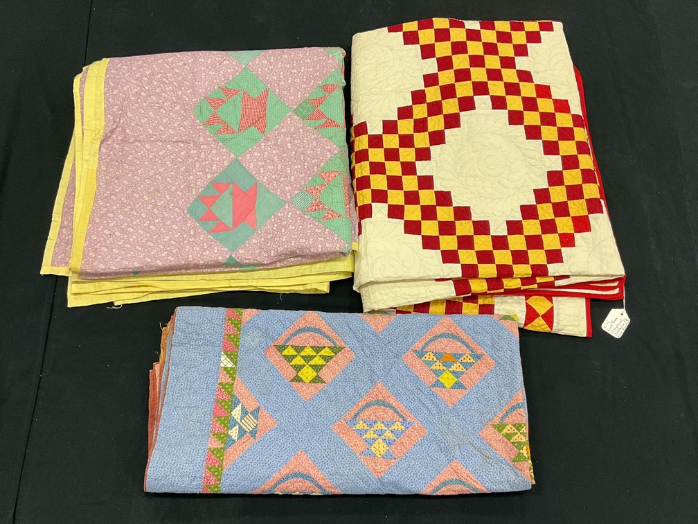 Vintage Flower Basket Quilts