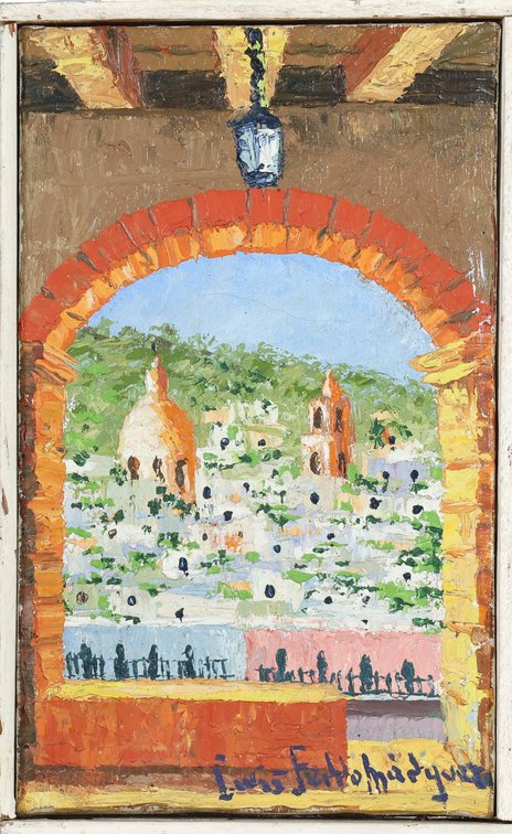 Oil on Canvas, signed