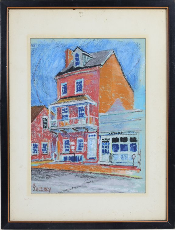 Mixed Media, signed "Sweeney"