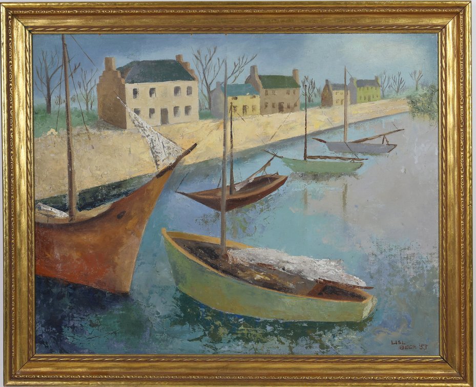 Oil on Board, signed
