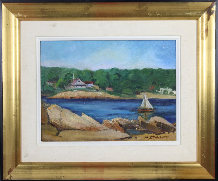 Oil on Board, signed "Stoddard"