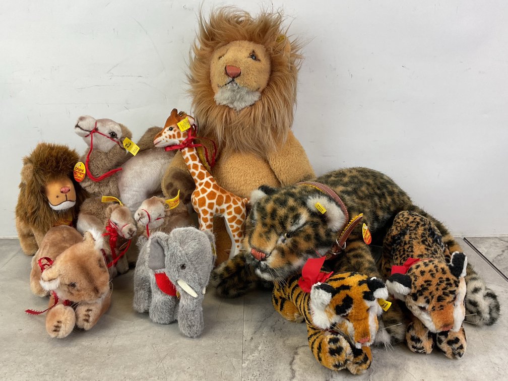 Steiff Plush Animal Assortment