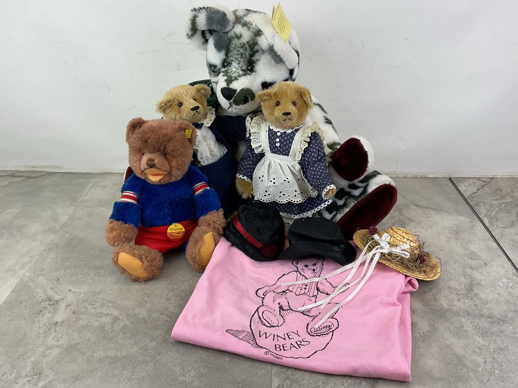 Assorted Plush Bears and Accessories