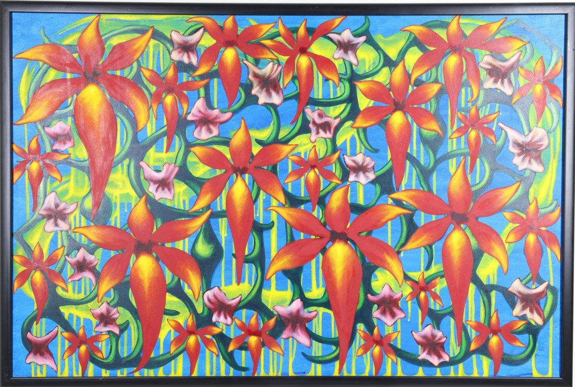 Oil on Canvas, signed
