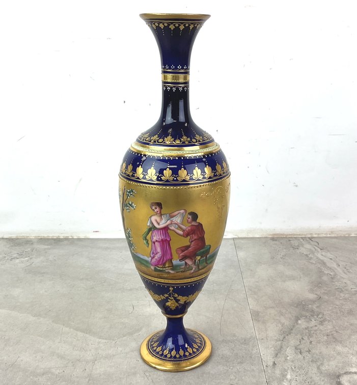 Royal Vienna Style Porcelain Vase
