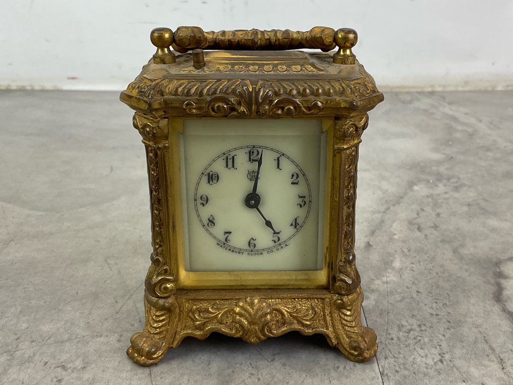 American Brass Carriage Clock