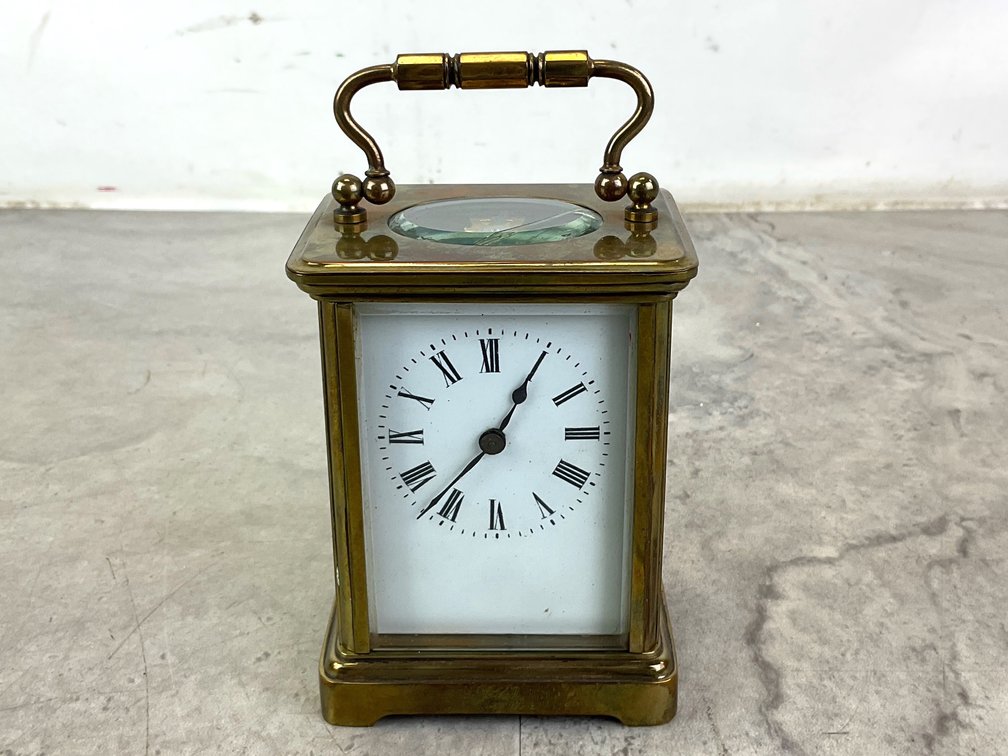 French Brass Carriage Clock