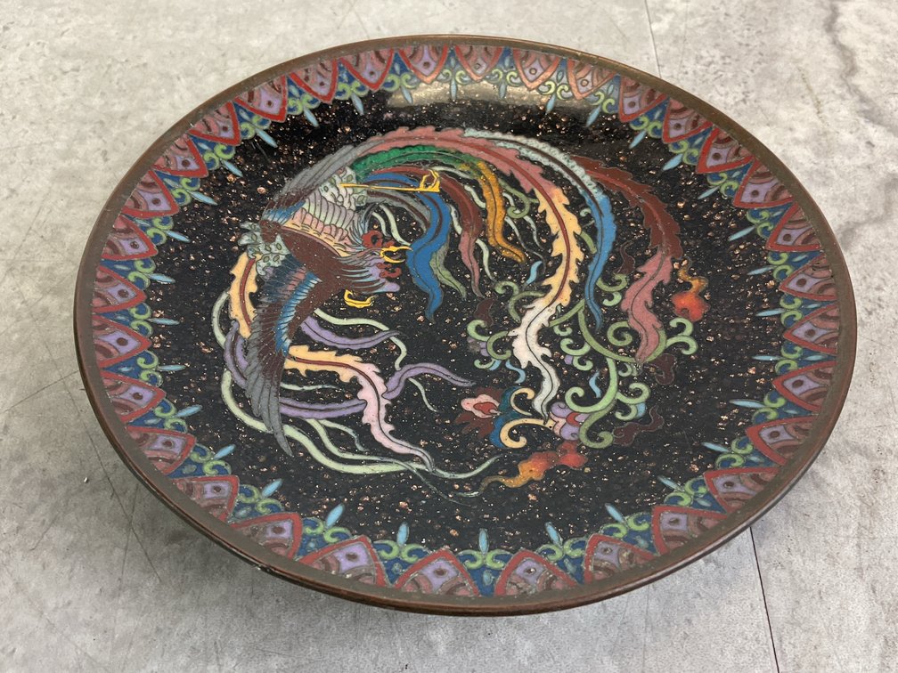 Japanese Cloisonne Plate