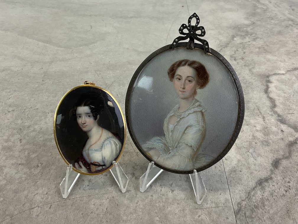 Hand Painted & Portrait Print Miniatures