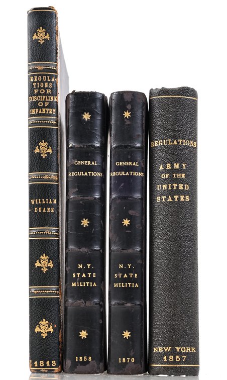 Collection of 19th century United States Military Manuals