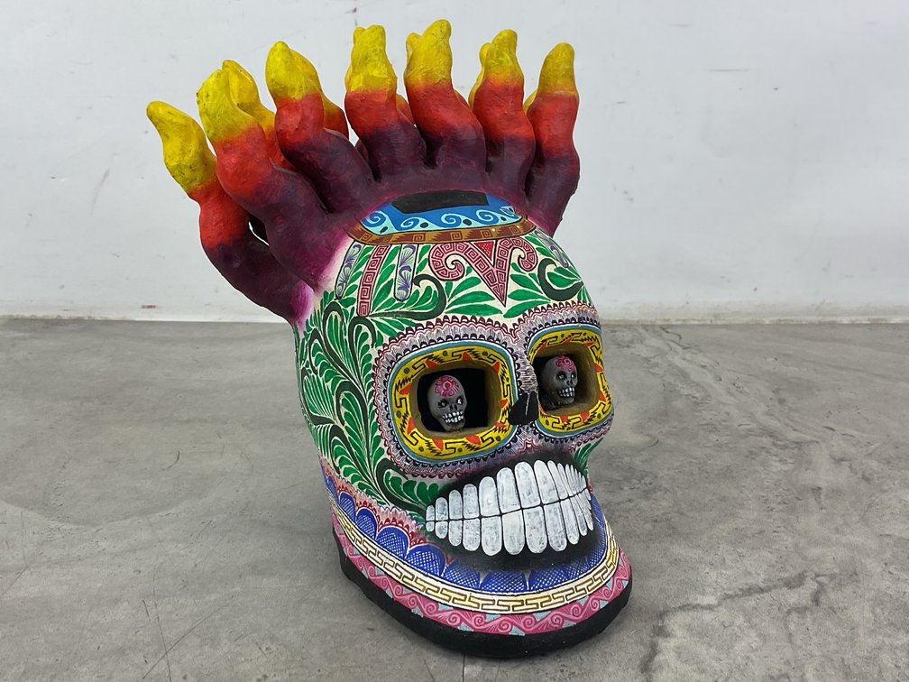 Saul Montesinos Dia Dos Los Muertos Skull