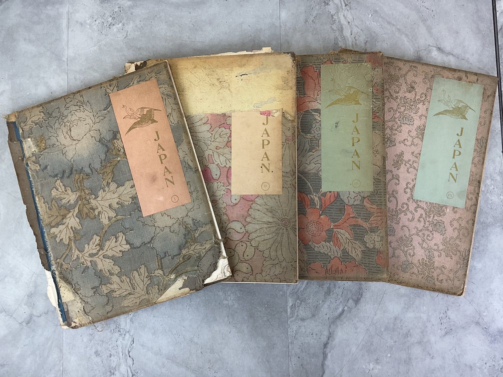 Captain F. Brinkley 1897 Illustrated Books on Japan