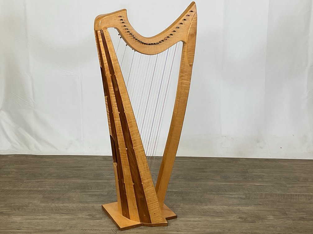 Wooden Floor Harp